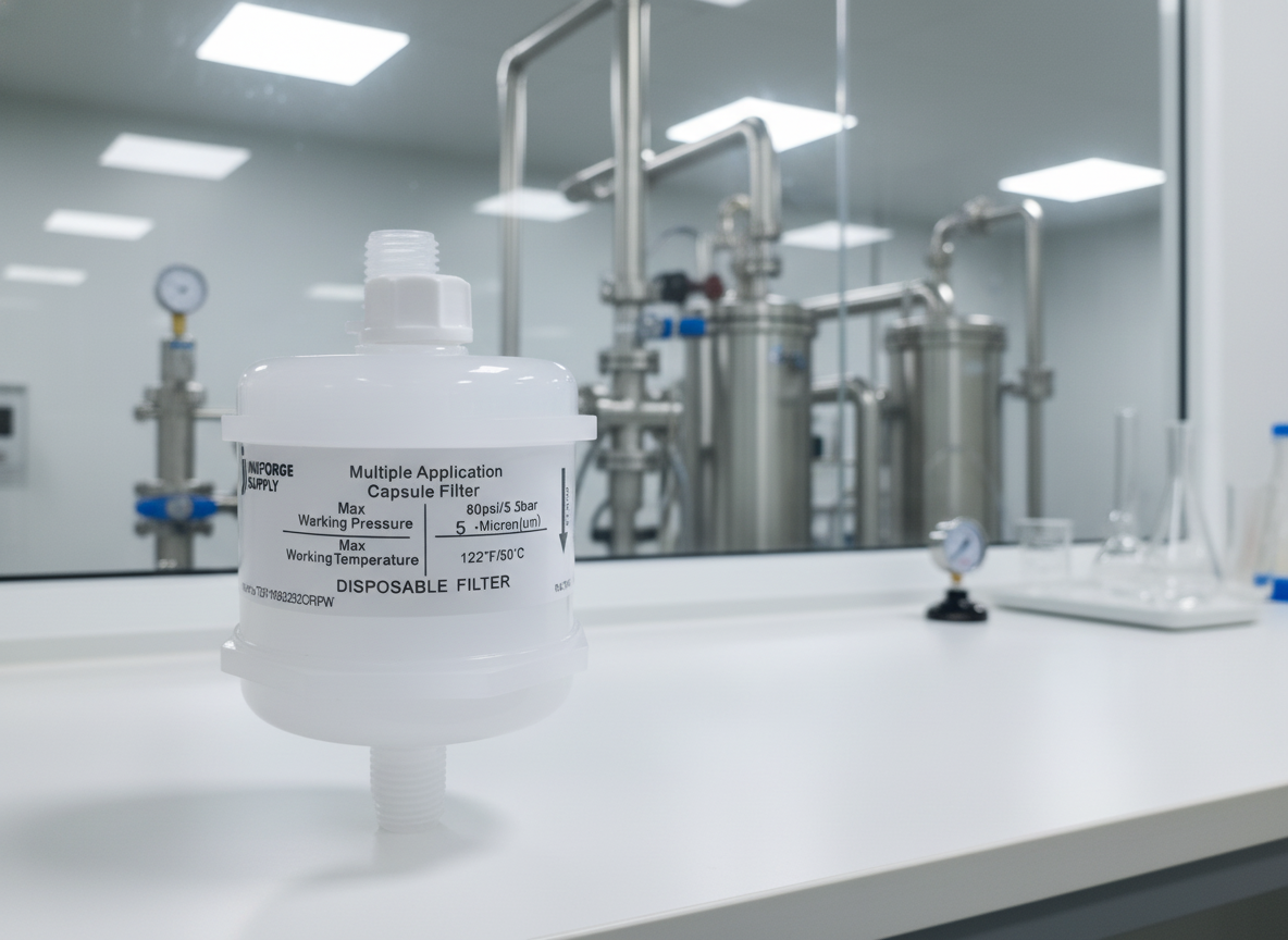 White Ink Capsule Filter 5 & 10 Micron/UM