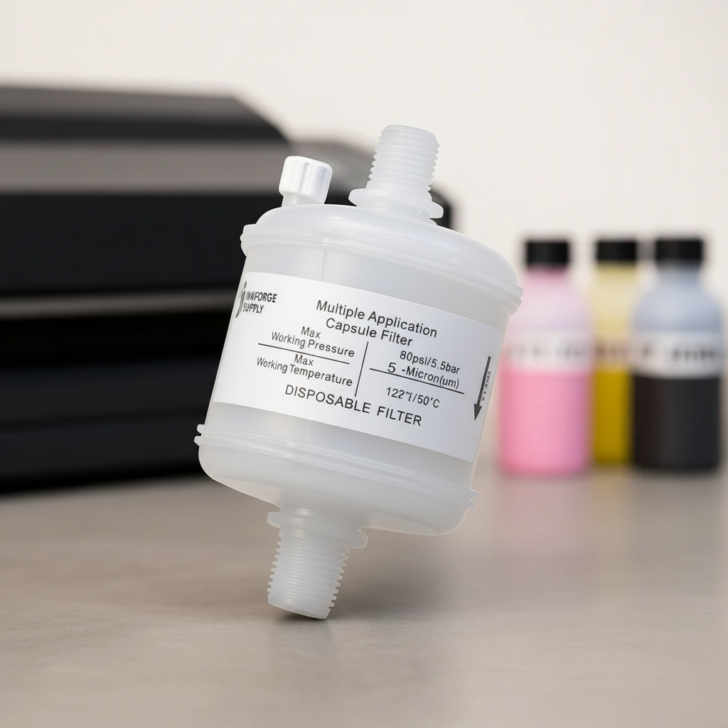 White Ink Capsule Filter 5 & 10 Micron/UM